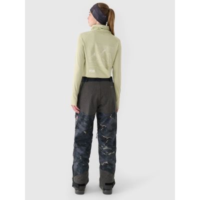 2. Women's 10000 membrane snowboard pants 4F 4FWAW24TFTRF701-90A