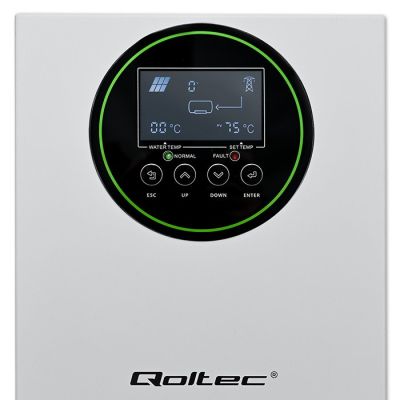 6. Qoltec Inverter Solar water heating converter ECO Solar Boost MPPT BYPASS LCD 3kW/4kW Wi-fi