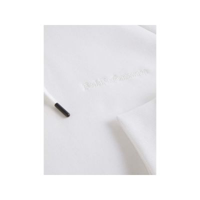 9. Peak Performance M Original Small Logo Hood Sweatshirt, White