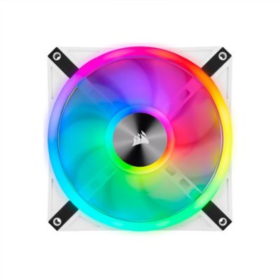 17. Corsair iCUE QL140 Computer Case 14cm Fan White