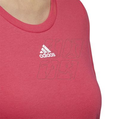 5. Adidas Essentials Tape Tee W GE1133