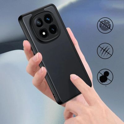 3. Tech-Protect MagMat Case for Xiaomi Redmi Note 14 Pro 5G / Poco X7 5G - Matte Black