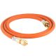 4. Reduction connection to a tourist gas cylinder G 3/8" L - 7/16" hose 1.5 m