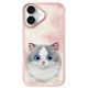 Nimmy Big Eyed Pet 2.0 Cat Case for iPhone 16 - Pink