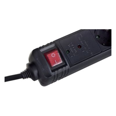 6. ENERGENIE SPG5-C-10 power strip (5 x VDE; 3m; black)