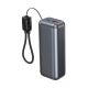 2. GEMBIRD POWERBANK 10000mAh, LCD DISPLAY, 20W FAST CHARGING, GRAY