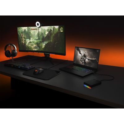 8. Seagate Game Drive FireCuda External Hard Drive 2TB Micro-USB B 3.2 Gen 1 (3.1 Gen 1) Black