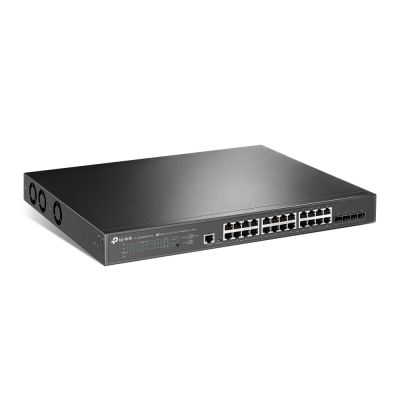3. TP-Link JetStream TL-SG3428XPP-M2 Network Switch Managed L2+ 2.5G Ethernet (100/1000/2500) Supports PoE 1U Black