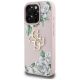 2. Guess Grained Roses Big 4G logo iPhone 16 Pro case - pink