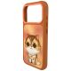 3. Nimmy Big Eyed Pet 2.0 Cat case for iPhone 17 Pro - orange