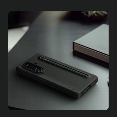 12. Nillkin Flex Pure Fold Case for Samsung Galaxy Z Fold 7 with S Pen Space - Black