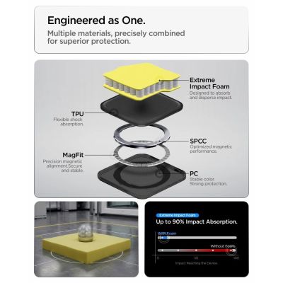 11. Spigen Tough Armor Mag MagSafe Case for Samsung Galaxy S26+ - Black