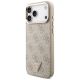 2. Guess 4G Triangle Logo MagSafe Case for iPhone 17 Pro Max / 18 Pro Max - Rose Gold
