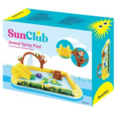 16. CHILDREN'S POOL PLAYGROUND ANIMALS 214x167CM 51223