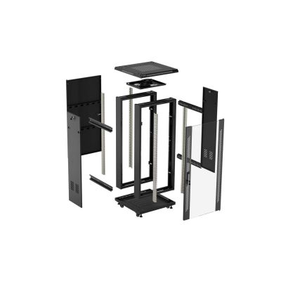 20. LANBERG FLOOR CABINET 19" 18U 600X600 BLACK