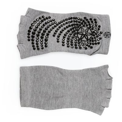 15. GAIAM 63708 Non-Slip Toeless Yoga Socks