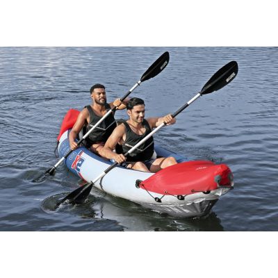 4. Bestway 65077/25 Sport Kayak 1 Person Multicolor Acrylonitrile Butadiene Styrene Copolymer (ABS), Aluminum, Polypropylene (PP), Polyvinyl Chloride (PVC) Inflatable Kayak