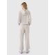 6. Women's 4F Modal Wide Leg Sweatpants 4FWSS25TTROF1011-83S