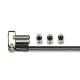 7. Kensington 3-in-1 Universal Laptop Lock with Key
