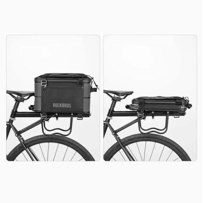2. ROCKBROS trunk bag 15-30 l foldable black
