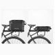 2. ROCKBROS trunk bag 15-30 l foldable black