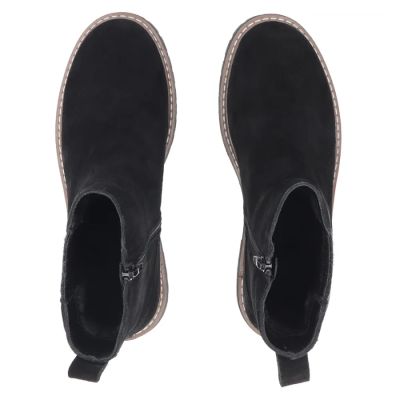 5. Women’s Black Leather Chelsea Boots Filippo DBT7935