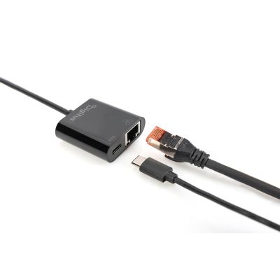 17. Digitus USB Type-C™ Gigabit Ethernet Adapter with Power Delivery