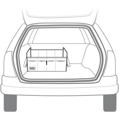 11. ORGANIZER STORAGE BAG 59x36x30CM BLACK+DECKER