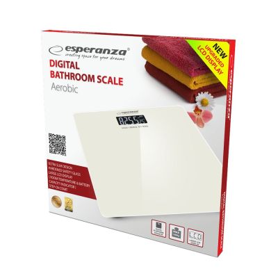 3. Esperanza Aerobic EBS002W bathroom scale (white)