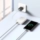 14. Powerbank Wozinsky WLWP-10KA0Y3WS 22.5W PD Qi2 10000 mAh, with stand, 1x USB-A, 1x USB-C - white