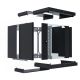 3. EFB Elektronik WGX-1206TS.G1 12U Rack Wall Mounted Cabinet Black