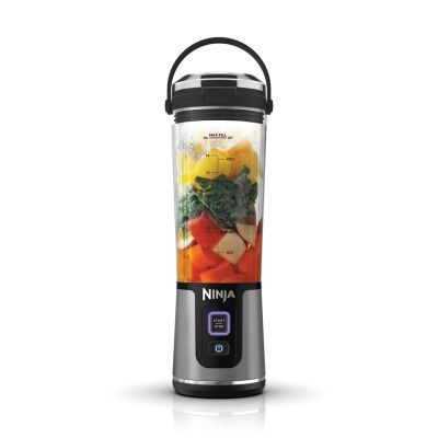 7. NINJA BC151EUBK Portable Cordless Blender, Portable, Jar Material: BPA Free, Jar Capacity 0.53 L, Ice Crushing, Gray