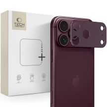 Tech-Protect Camalloy Fit+ Camera Island Cover for iPhone 18 Pro – Burgundy