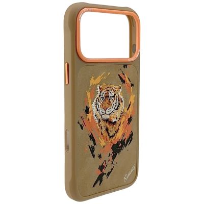 6. Nimmy Tiger MagSafe case for iPhone 17 Pro Max - light brown