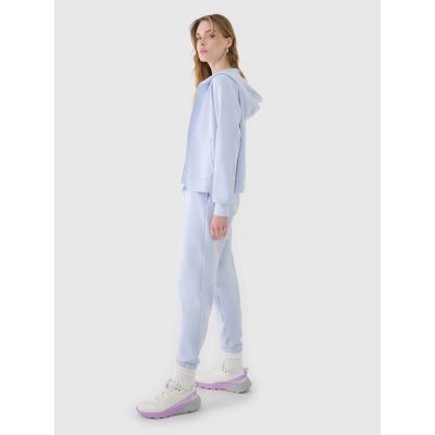 5. Women's sweatpants joggers with modal 4F 4FWSS25TTROF1010-34S