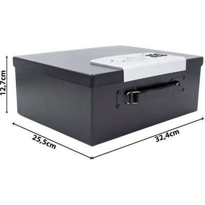 6. SAFE WITH DIGITAL LOCK 32.4x12.7x25.5CM 1068756 SASKA GARDEN