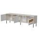 3. INSERTO 3D1W TV cabinet 190x40x61.5 cashmere + LED