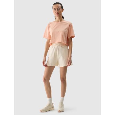 2. Women's cotton sweat shorts 4F