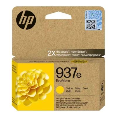 8. HP Original Yellow Ink 937e EvoMore