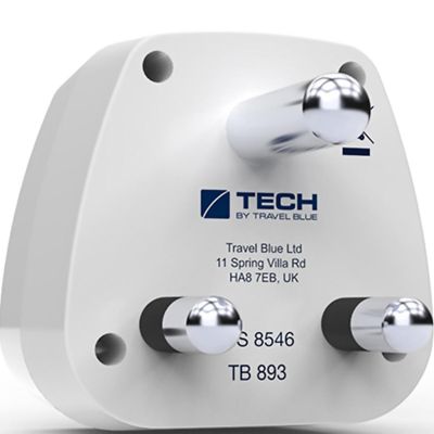 2. TRAVEL BLUE Travel Adapter SHUCKO -> South Africa