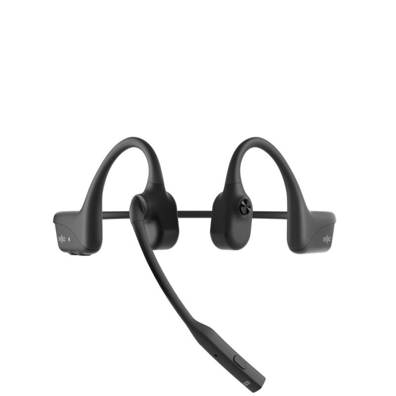 25. Shokz OpenComm2 USB-C Wireless Bone Conduction Headphones Black