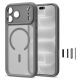 2. Tech-Protect MagPeak MagSafe CC Case for iPhone 18 Pro / 17 Pro – Matte Grey