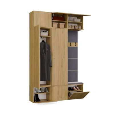 2. HAGA III 2SZ1W ARTISAN Hallway Wardrobe