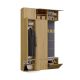 2. HAGA III 2SZ1W ARTISAN Hallway Wardrobe