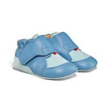 Affenzahn Crawly Shark leather crawling shoes (01257-30211)