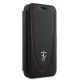 3. Ferrari FEOGOFLBKP12SBK iPhone 12 mini 5.4" black/black book Off Track Perforated
