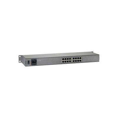 2. LevelOne FEP-1601W120 16 x 10/100 PoE+ Switch Desktop, Rack-Mountable