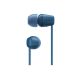 3. Sony WI-C100 Wireless In-Ear Bluetooth Calls/Music Headset Blue