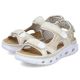 14. Comfortable Velcro sandals Rieker W RKR691 beige