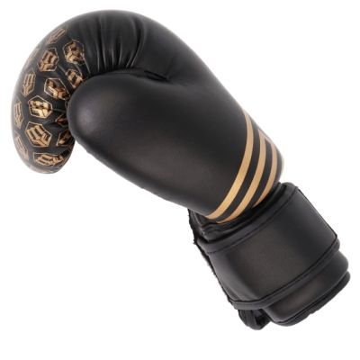 3. RPU-20 MASTERS Boxing Gloves 4 oz Black and Gold
